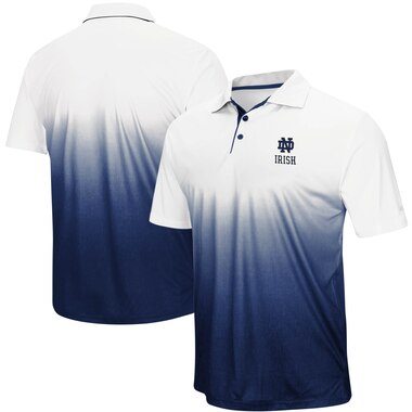 Colosseum Notre Dame Fighting Irish Navy Magic Team Logo Polo