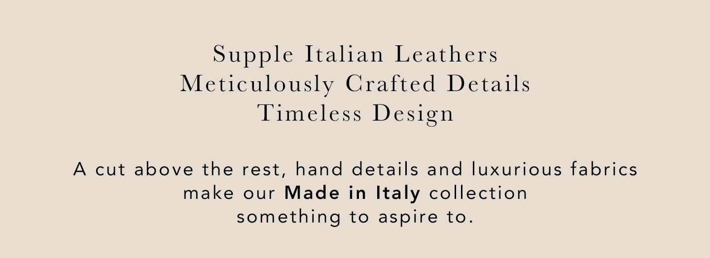 Made in Italy Collection