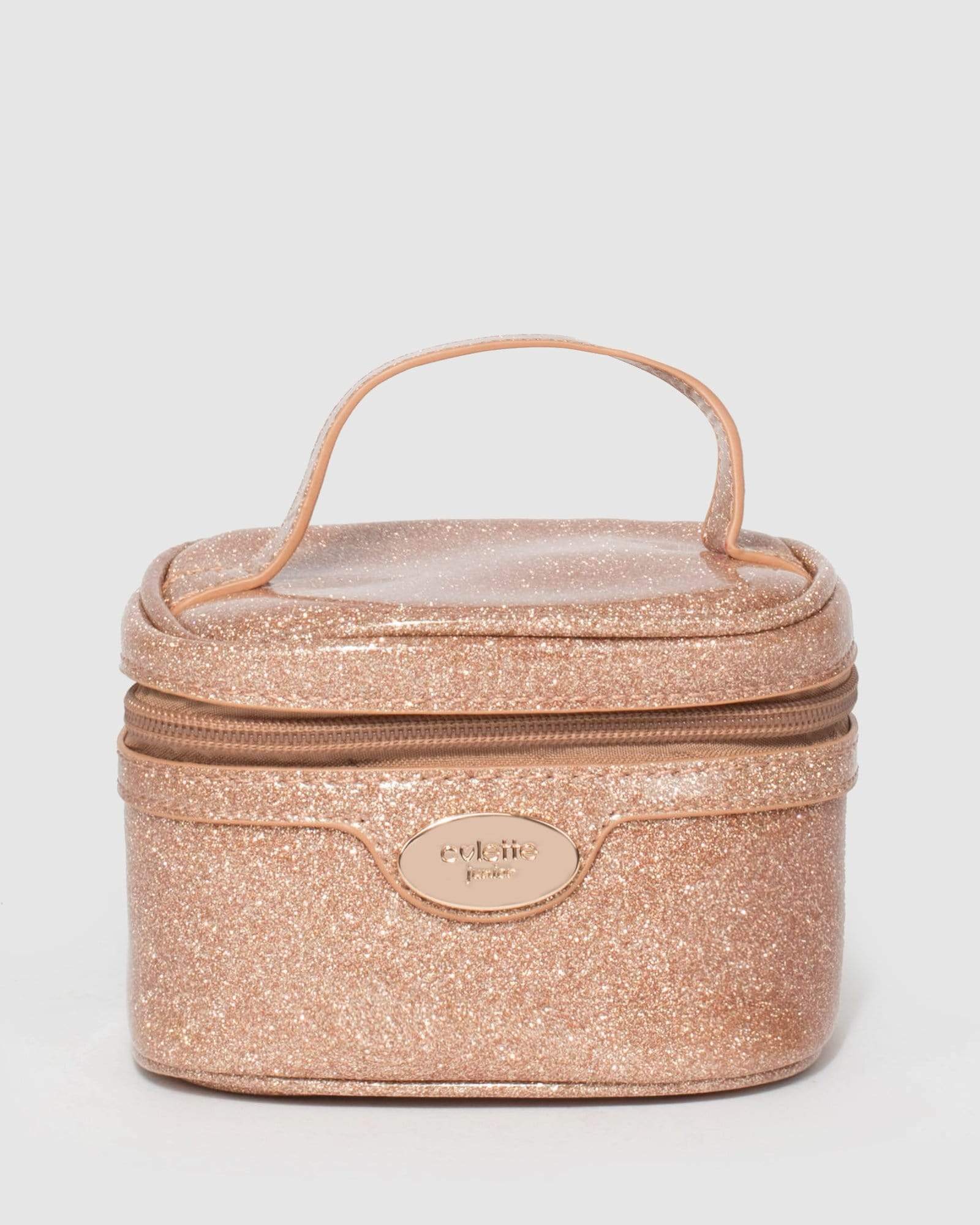 Image of Rose Gold Kids Paige Cosmetic Case