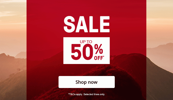 Shop all sale - up to 50% off