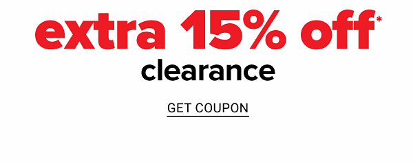 Clearance Coupon