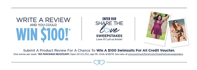 Enter Our Share The Love Sweepstakes