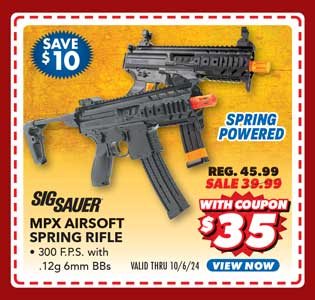 Sig Sauer MPX Airsoft Spring Rifle