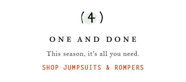 Shop jumpsuits.