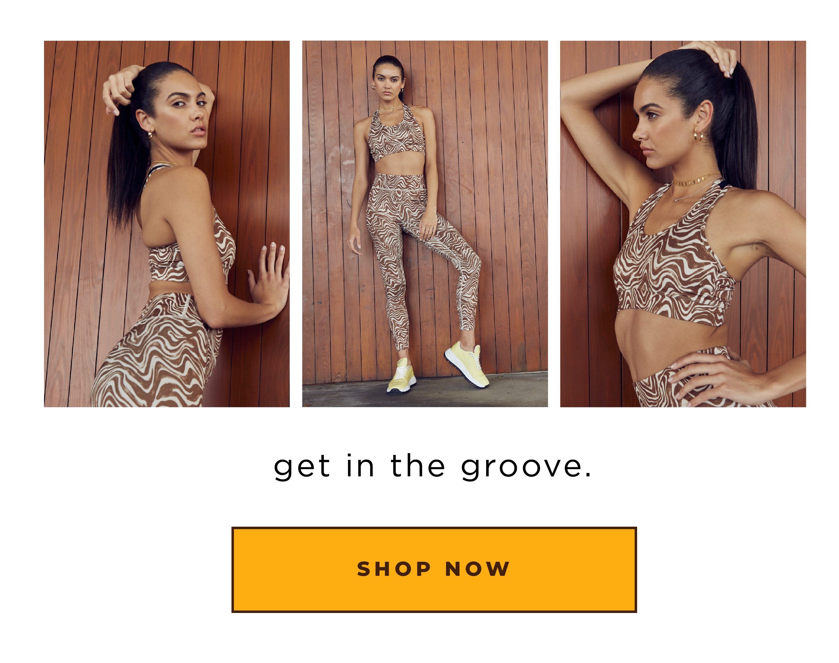 get in the groove. shop now.