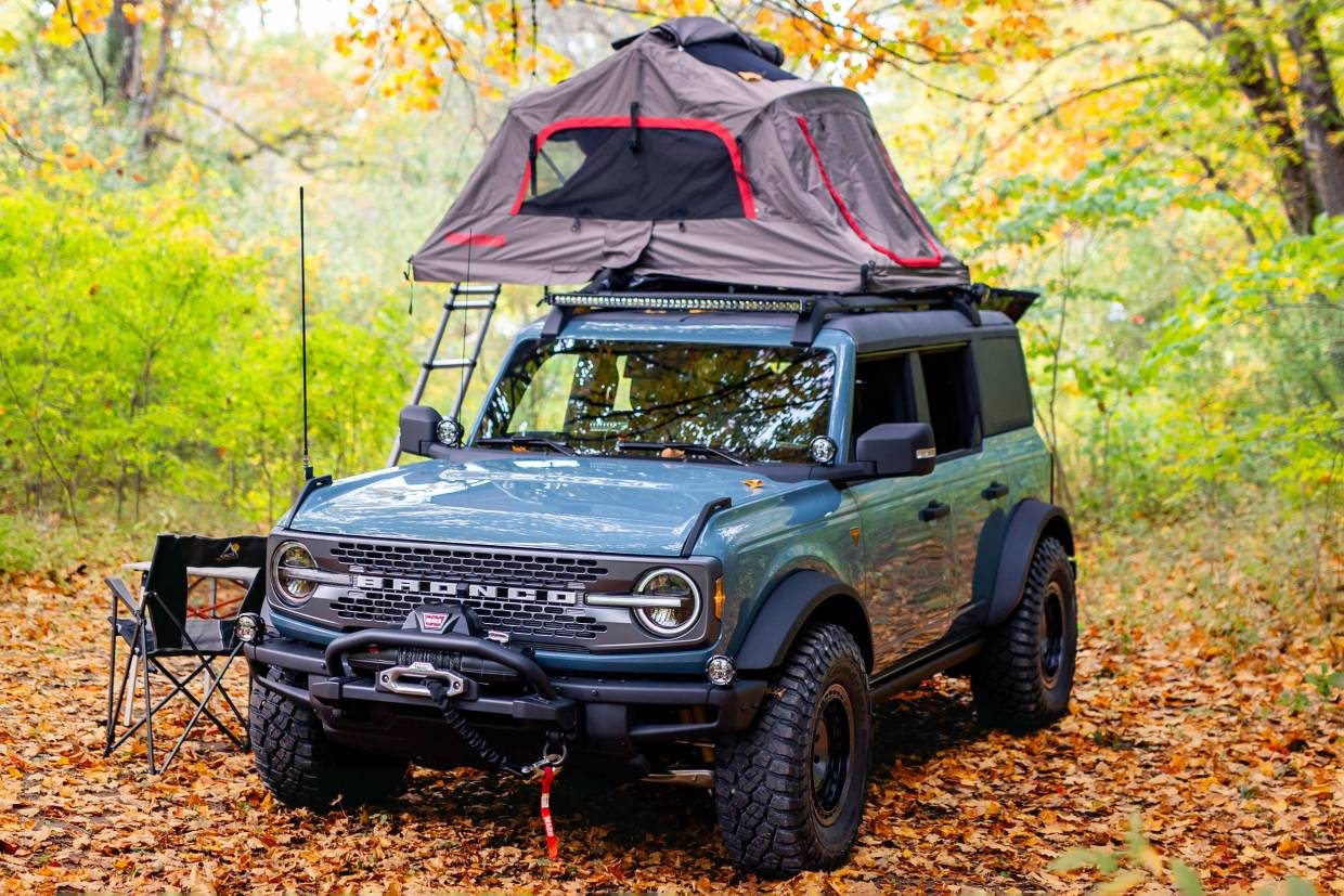 Ford Reveals Bronco Overland Concept for Off-Road Adventure