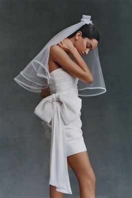 Twigs & Honey Horsehair-Trimmed Veil