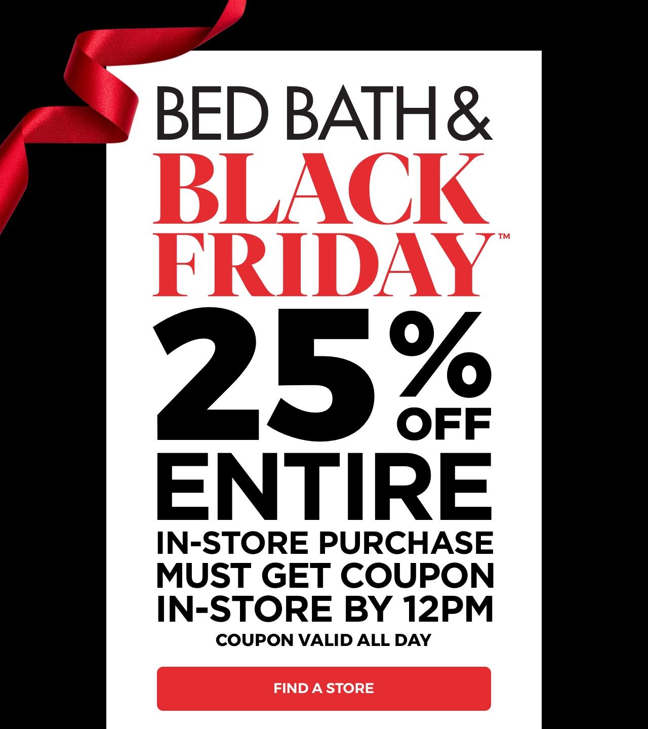 bed bath and beyond black friday