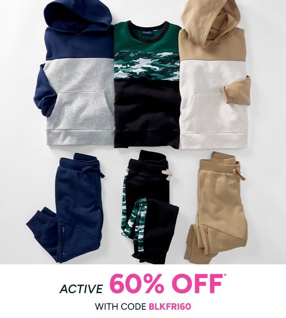 60% off Activewear