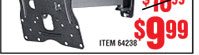  17 in. to 42 in. Swivel/Tilt TV Wall Mount - Small TV 