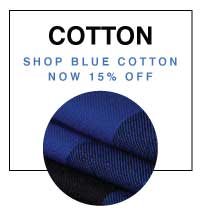 SHOP BLUE COTTON NOW 15% OFF 