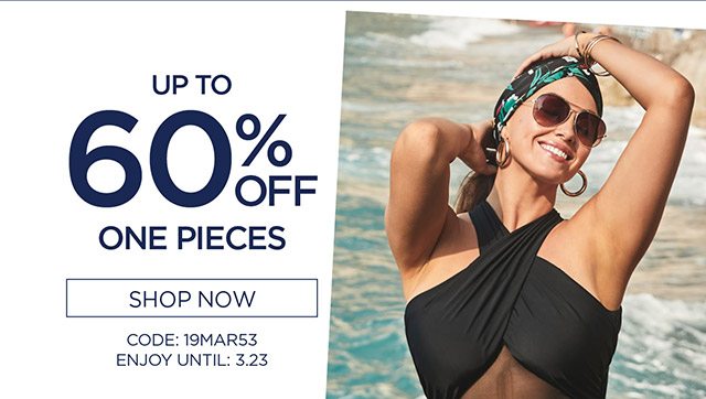 Up to 60% Off One Pieces