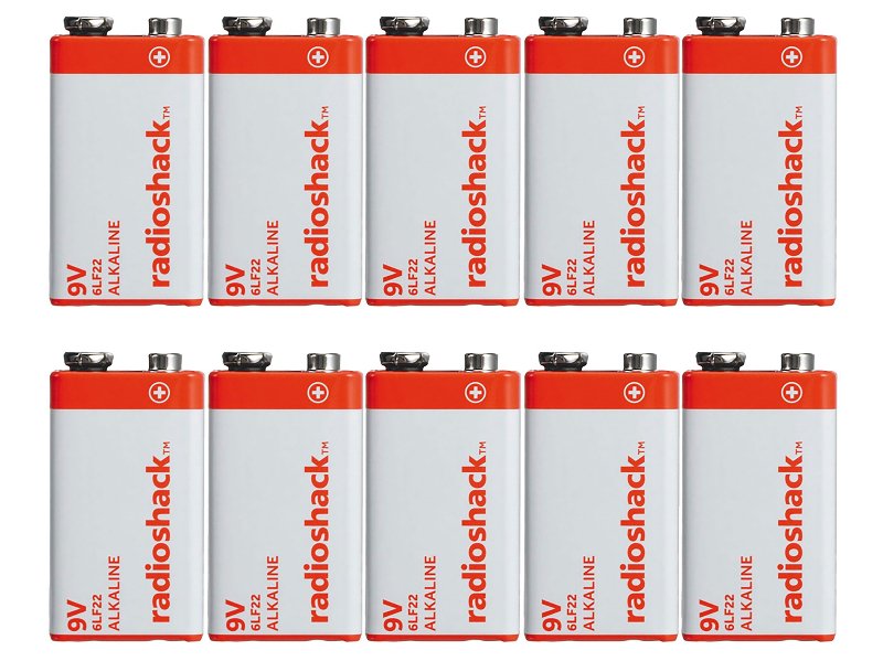 RadioShack 9V Batteries