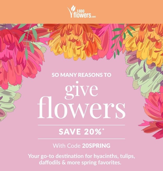 SO MANY REASONS TO GIVE FLOWERS