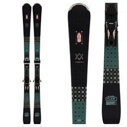 Volkl Flair SC Carbon Womens Skis with vMotion 11 ALU GW Bindings 2022
