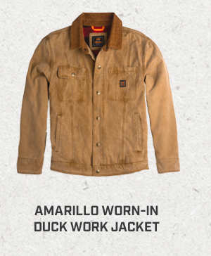 Amarillo Worn in Duck Work Jacket