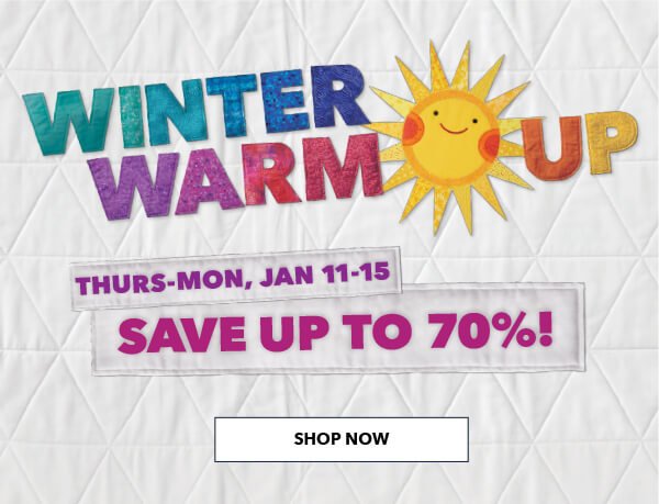 Winter Warm Up. Save up to 70%. SHOP ALL.