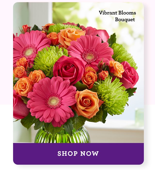 Vibrant Blooms Bouquet SHOP NOW 