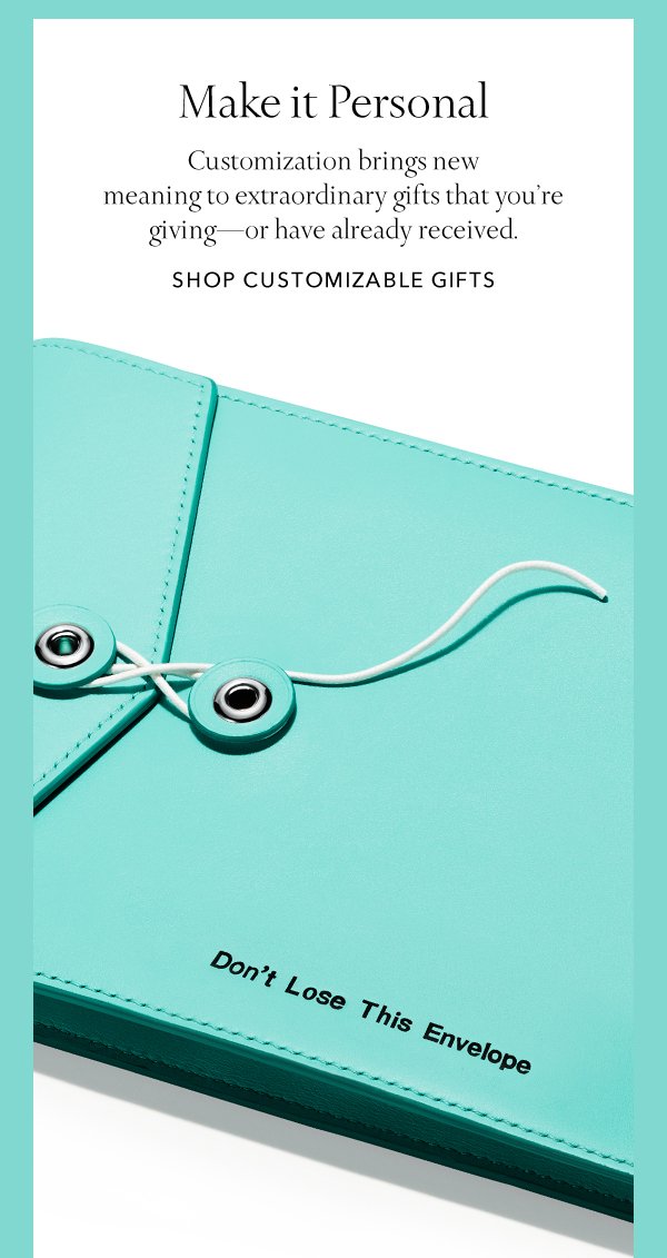 EmailTuna, Customize Your Tiffany Gifts 