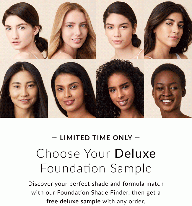 Choose Your Deluxe Foundation Sample