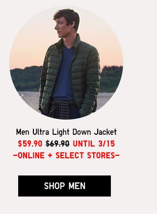 ULTRA LIGHT DOWN JACKETS - SHOP MEN