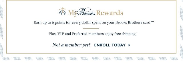 MY BROOKS REWARDS | ENROLL TODAY