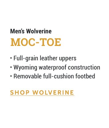 Wolverine Moc-Toe Work Boots - Shop Now »