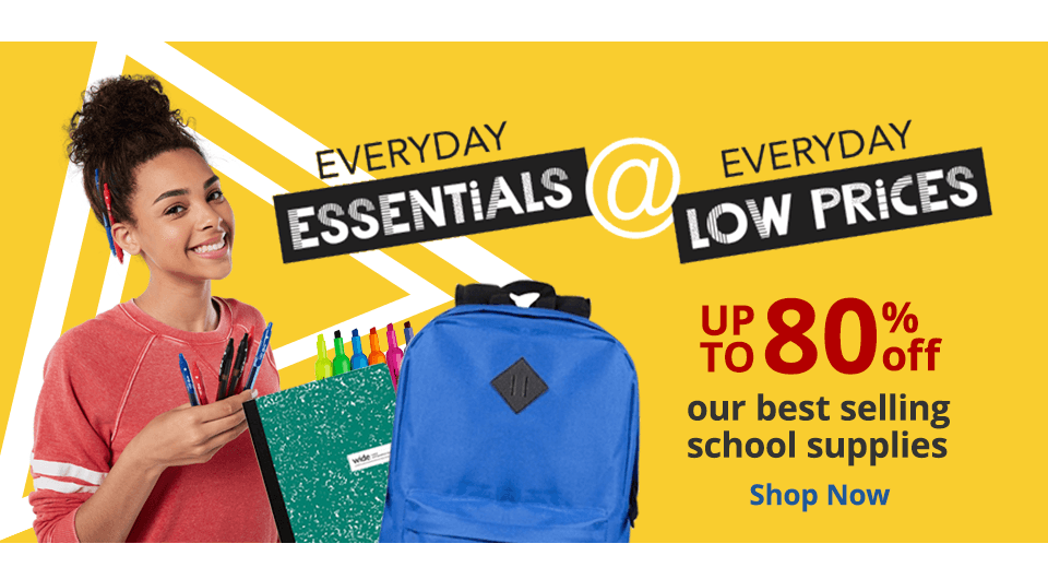 Back to School Save up to 80%