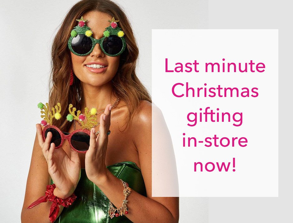 Last minute Christmas gifting in-store now!