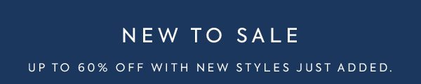 New To Sale