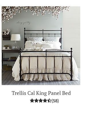 Magnolia Home King Trellis Bed S, Magnolia Home King Trellis Bed