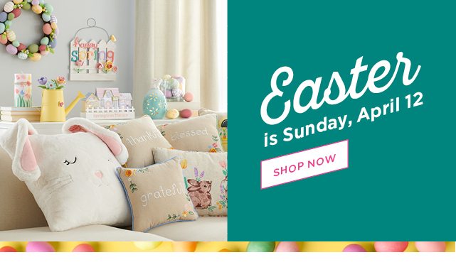 happy easter. shop now.