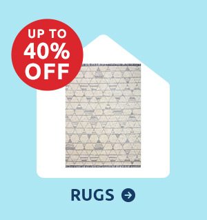 Up to 40% Off Rugs Clearance