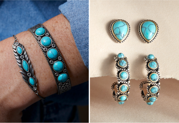 The Untamed Collection | Ride into fall with turquoise and antiqued silver pieces that bring out your inner cowgirl.