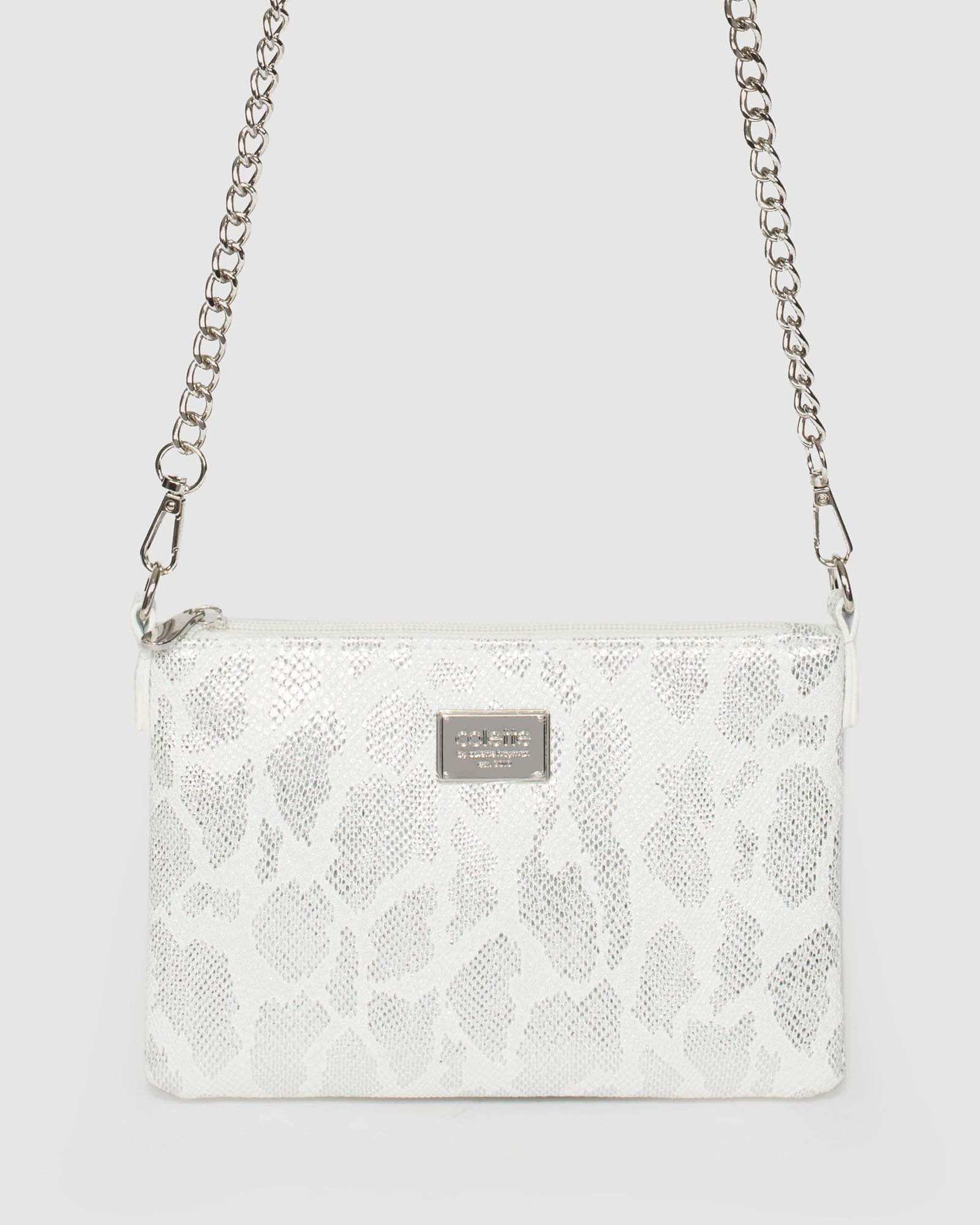 Image of Print Peta Chain Crossbody Bag