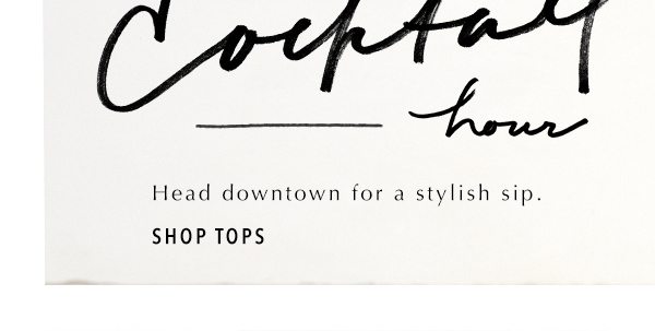 Shop tops.
