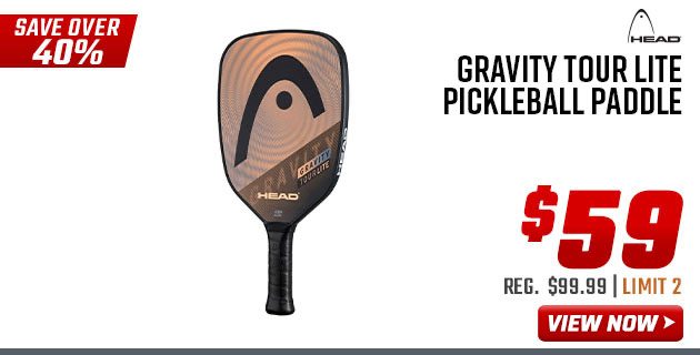 HEAD Gravity Tour Lite Pickleball Paddle