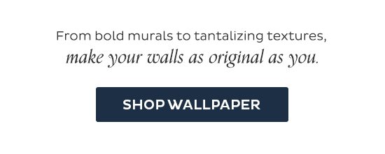 From bold murals to tantalizing textures, make your walls as original as you. Shop Wallpaper