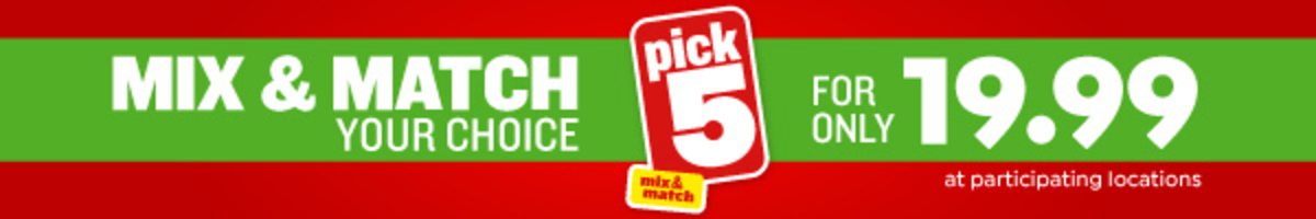 Mix and Match your way to savings at Save A Lot