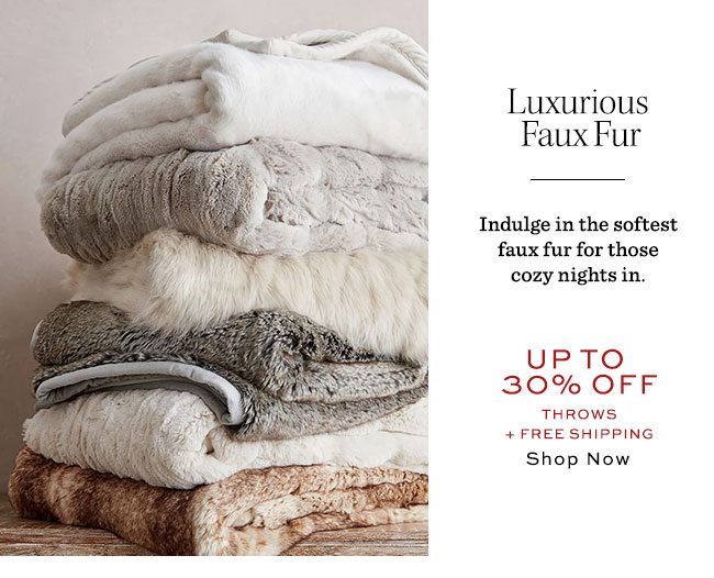 20% Off Throws + Free Shipping