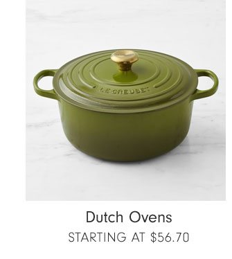 Dutch Ovens Starting at $56.70
