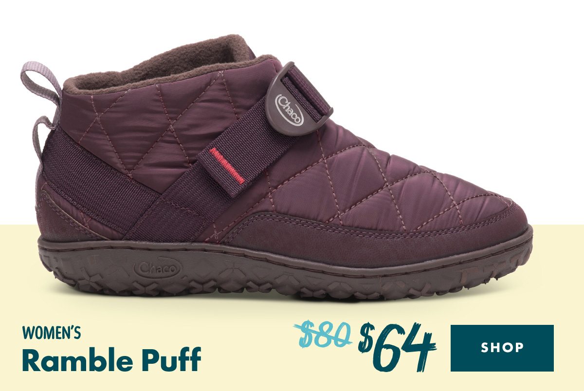 Women's Ramble Puff Was $80 Now $64 – SHOP NOW