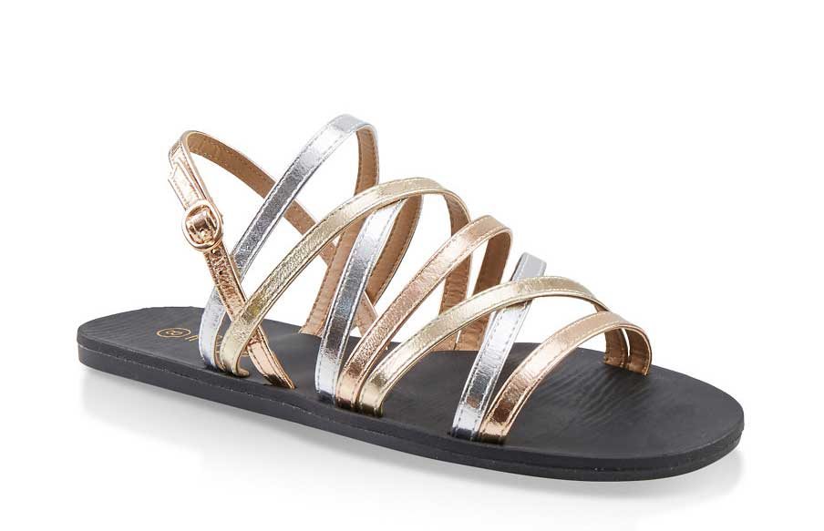 Strappy Criss Cross Sandals