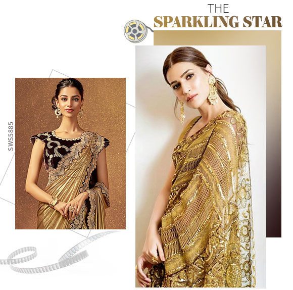 Bold and beautiful Metallic Outfits at flat 20% off. Buy!
