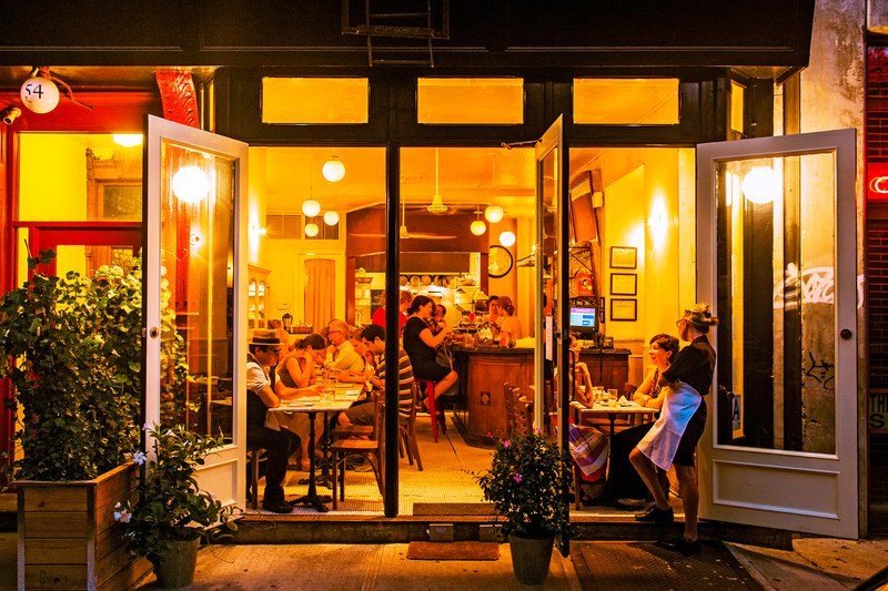 The East Village gem Prune in New York City.