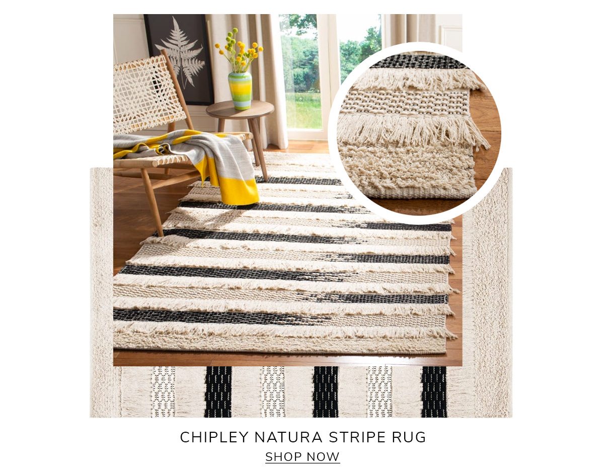 Chipley Natura Broken Stripe Rug | SHOP NOW