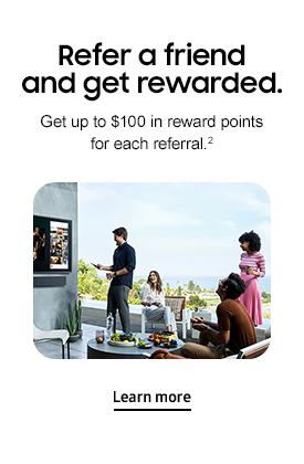 Refer a friend and get rewarded. Get up to $100 in reward points for each referral. Learn more