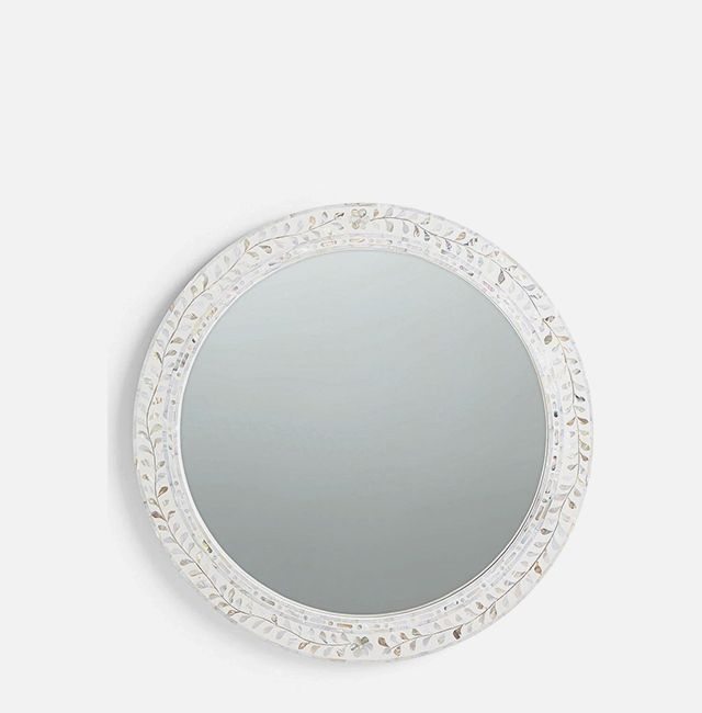 John Lewis & Partners Mother Of Pearl Mirror