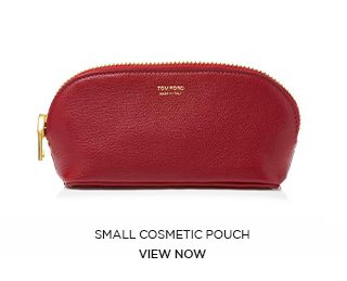SMALL COSMETIC POUCH. VIEW NOW.