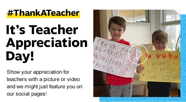 Its Teacher Appreciation Day